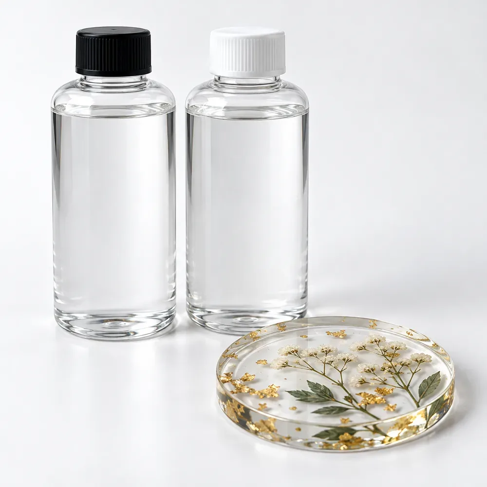 Keo đổ khuôn epoxy trong suốt (bộ A+B)