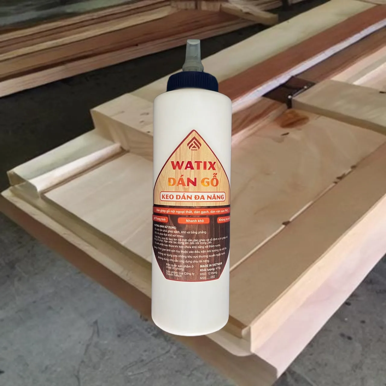 Keo sữa dán gỗ, keo dán trong suốt khi khô, hệ nước. — Ảnh 4/9